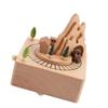 Wunderschöne Spieluhr aus Holz – Musikalisches Kunsthandwerk, Geburtstags- oder Weihnachtsgeschenk,