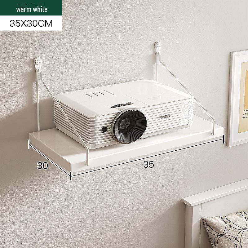 Suport de proiector montat pe perete cu tavă de depozitare