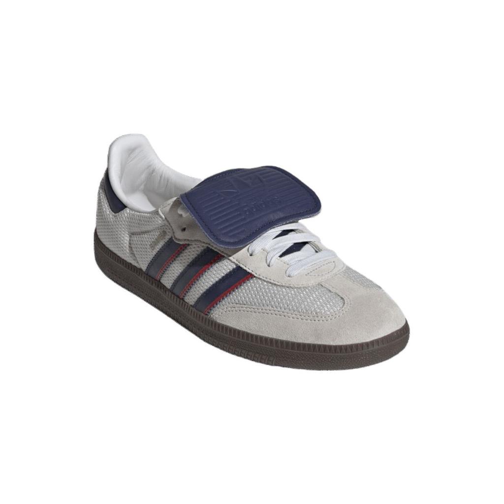 adidas Samba LT Crystal White Dark Blue Unisex Sneakers Gum-5 IE9169