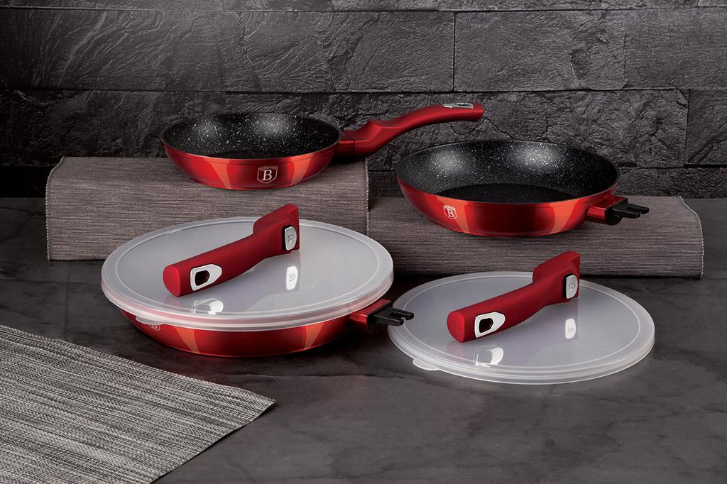 SET OF 3 GRANITE PANS BERLINGERHAUS BH-7053