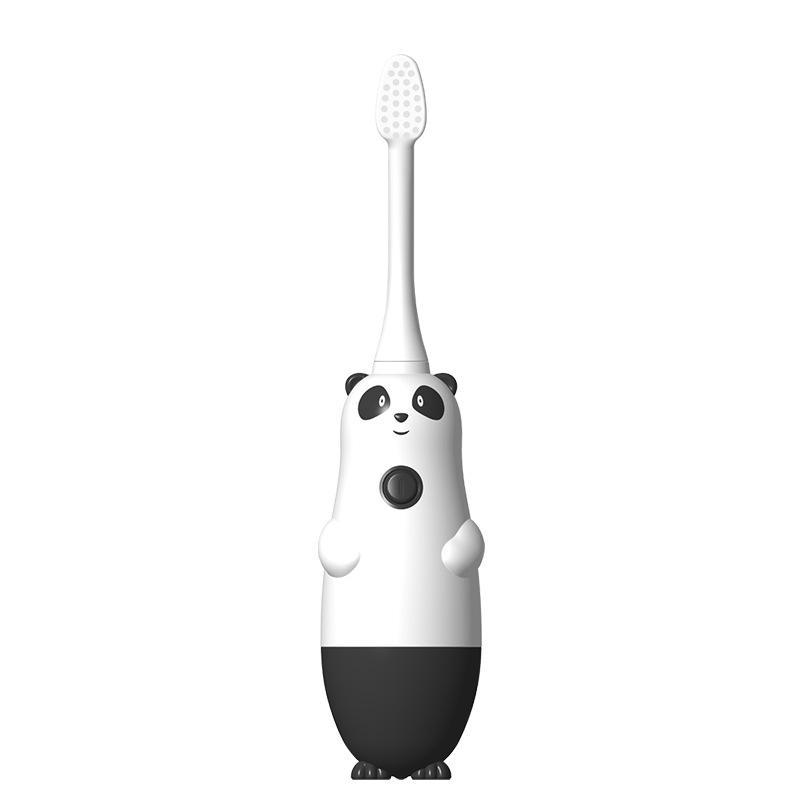Wanyuan Children's Sonic Vibration Panda Electric Toothbrush, Ages 1-12, Soft Bristles, Holiday Gift