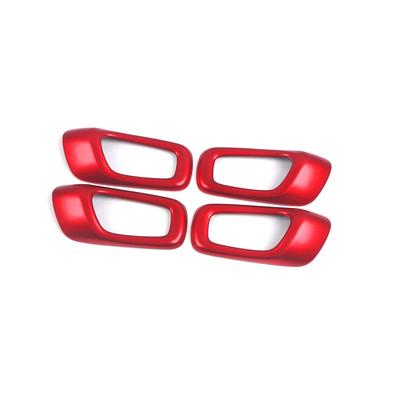 Onami 11CIV-50-R 11CIV-50-R Tampa da Maçaneta da Porta Honda Civic Painel Interior Honda Novo CIVIC FL1 ABS 4P [Vermelho] (Fosco)]