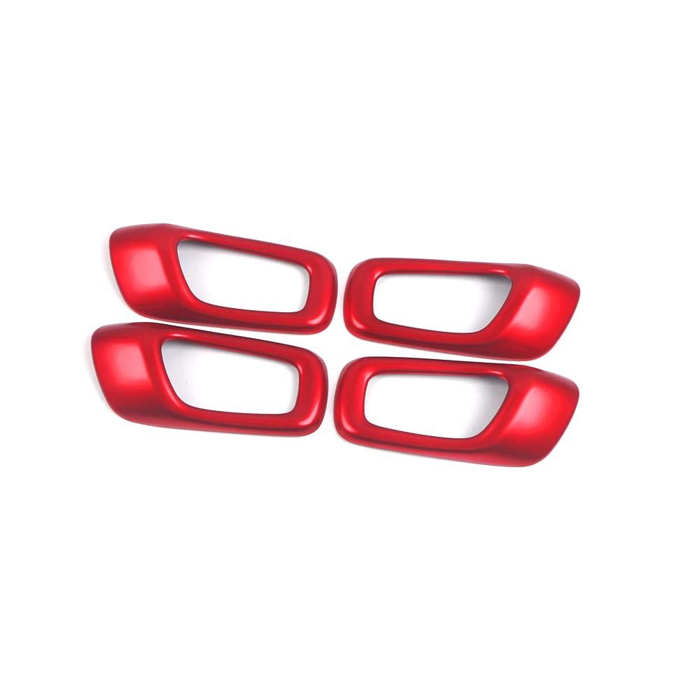 Onami 11CIV-50-R 11CIV-50-R Honda Civic Door Handle Cover Interior Panel Honda New CIVIC FL1 ABS 4P [Red (Matted)]