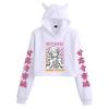 Demon Slayer Cat Ear Anime Hoodie for Women