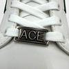 Pristine GUCCI Low Cut Sneakers Ace Web Stripe Platform Leather White 35 791399 Used