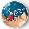 Astronaut Wall Non Ticking Decorative " Modern Analog for Bedroom Study Room