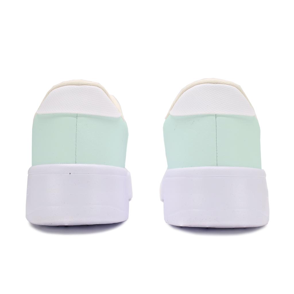 Li Ning Floating Boat Slip Resistant, Abrasion Resistant, Lightweight Low top Skateboard Shoes Women's Green Pink AGCS420-6 (Team643-2.0)