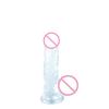 Realistic Soft Jelly dildo simulace penisu Crystal Dick ženský masturbátor pro dospělé sexuální hračka pro ženy