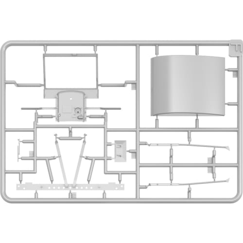 Miniart 1/24 German Covered Tractor D8506 Plastic Model MA24010