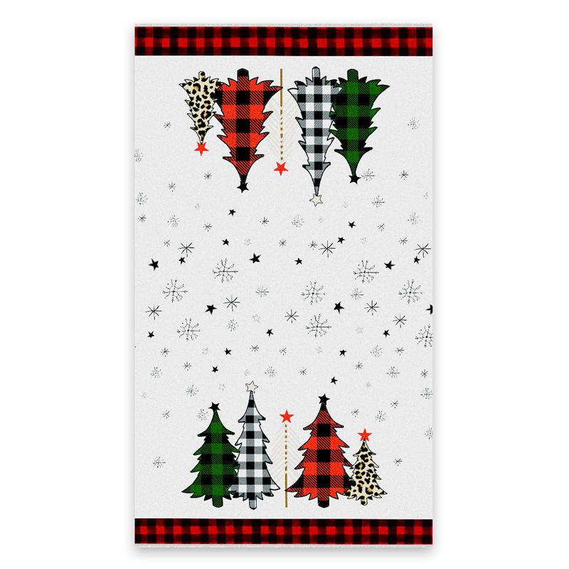 JIT Dropshipping Thanksgiving & Halloween Microfiber Kitchen Towels - Holiday Decorative Dish Towels
