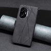 BINFEN COLOR For Honor 300 Phone Cases Wallet Stand Geometry Imprinted Leather Cover