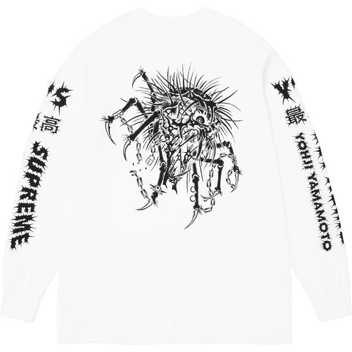 Supreme Y s by Yohji Yamamoto L/S Tee White XL