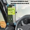 Truck Phone Holder Phone Holder with Clamp Phone Mount for Truck Excavator Forklift Automobile Cradle Mobile Phone Bracket