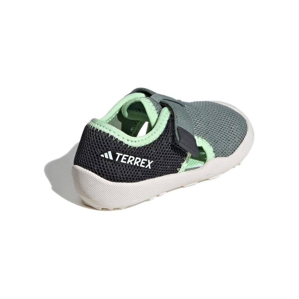 Adidas Captain Toey Comfortable Minimalist Low-Top Walking Shoes Baby Shoes Gray Green IF3109