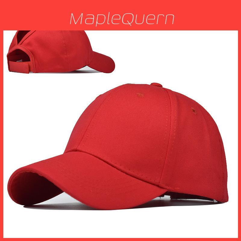 2020 Foreign Trade Explosion Models Open-end Ponytail Cap Simple Cotton Baseball Cap Duck Tongue Cap