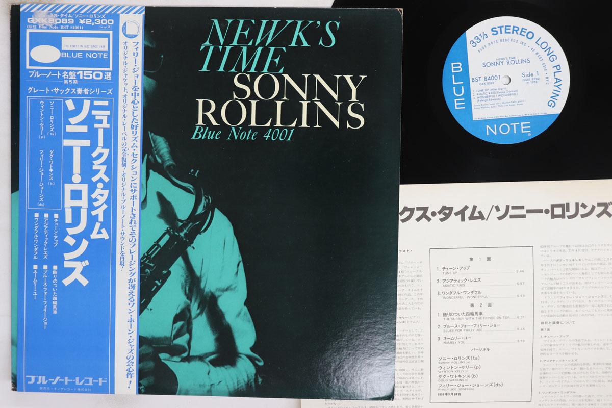Виниловая пластинка SONNY ROLLINS Newks Time GXK8089BST8400 BLUE NOTE 1978 Япония Obi Джаз Б/у