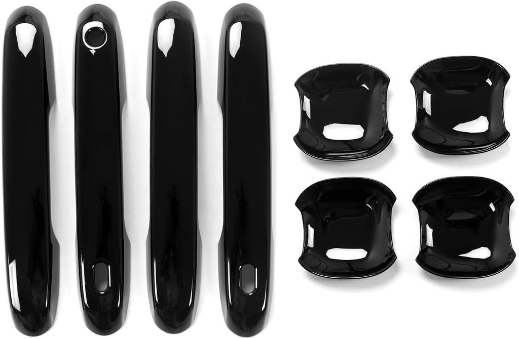Ithacolea Door Handle Covers for the 2024 Toyota Land Cruiser 250 Custom Exterior Door Knob Bowl Panel Covers for LAND CRUISER 250 Series, Parts,
