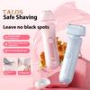 Double Heads Women Electric Shaver USB Rechargeable Waterproof Portable Face Body Bikini Area Arm Leg Hair Removal Epilator Razor Trimmer