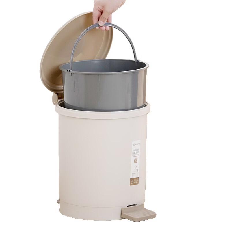 CHAHUA Pedal Odor-Locking Trash Can