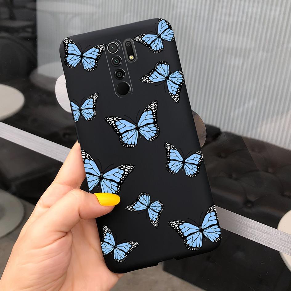 For Xiaomi Redmi 9 Case Silicone Daisy Cactus Phone Back Cover For Redmi 9 Prime Soft Case For Xiaomi Poco M2 M 2 Reloaded Coque