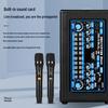 MALONE K-108 Portable Bluetooth Speaker with Wireless Mic CN plug (adapter included)