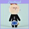 Yukio Handcrafted Japanese Plush Doll With Clover Waterdrop Keychain For Collectors