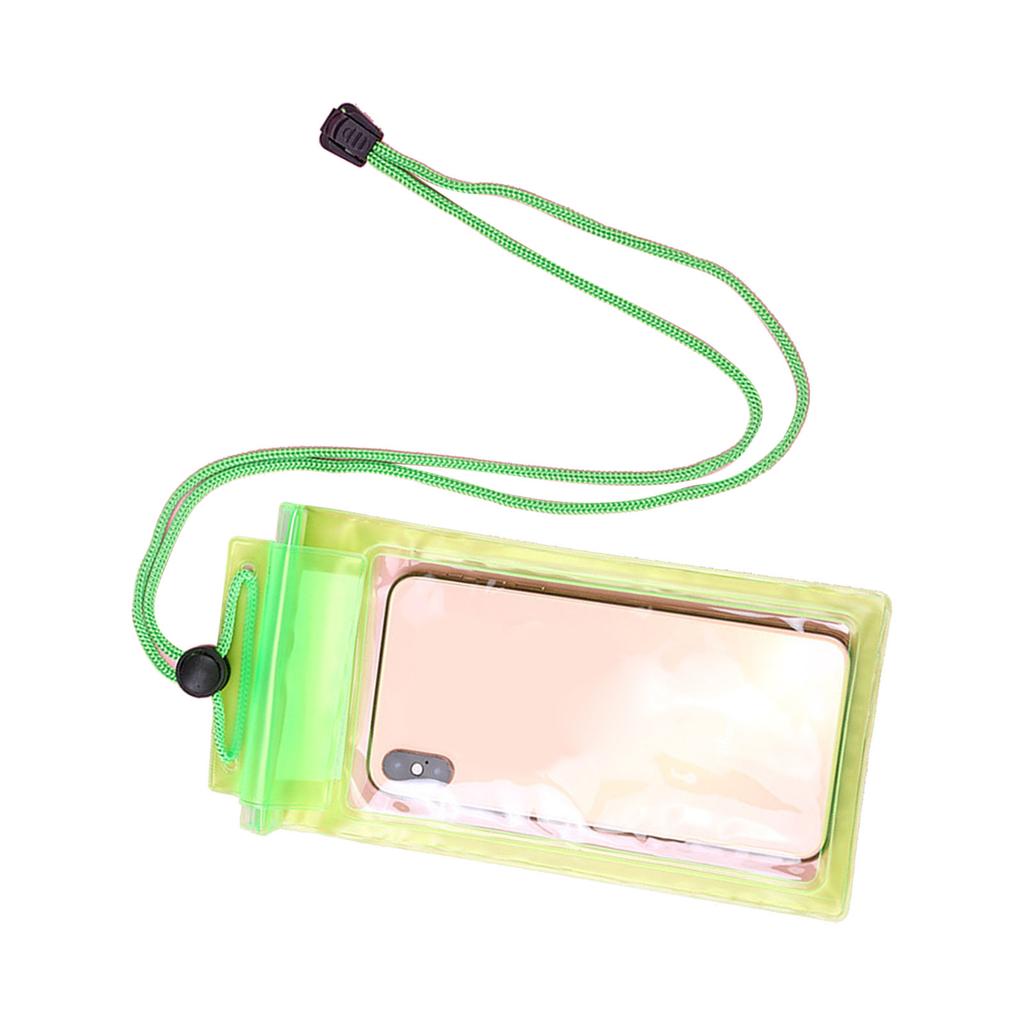 Handy Wasserdichte Hülle PVC Transparent Drei Schichten Versiegelt Handy Trockentasche für Rafting Strand Schwimmen