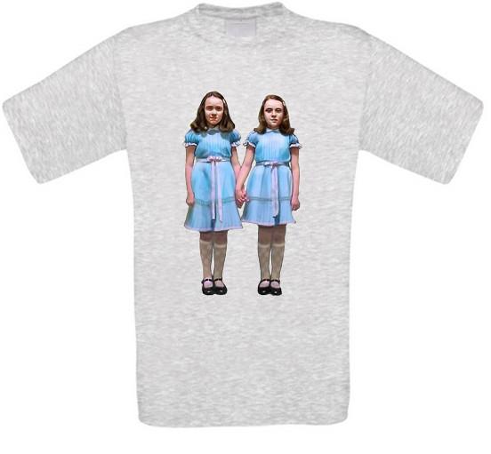 Shining Grady Twins Kubrick Cult Movie T-Shirt All Sizes M