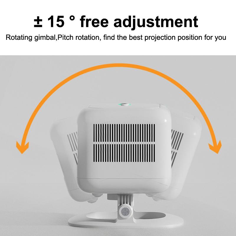 Tischprojektorständer mit verstellbarem Winkel, Projektorhalterung für den Schreibtisch, passend für Jmgo, Xiaomi Mijia und Xgimi.