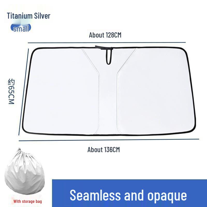 Car Windshield Laser Sunshade Heat Insulation Curtain