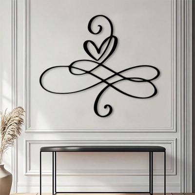 Metal Wall Art Home Decor Living Room Foyer Simple Artistry Birthday Gift