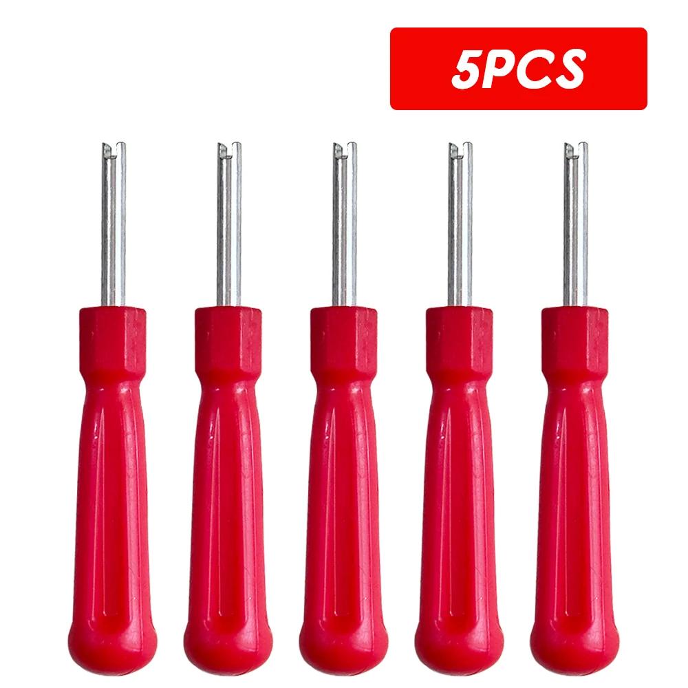 Portable Tire Valve Core Remover Installer Tool Removal Tool Car Bike Bicycle Motorcycle Tire Repair Tools Wrench Screwdriver