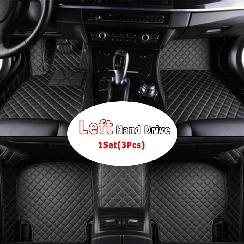 For Jeep Compass 2017 2018 2019 2020 Car Floor Mats Rugs Auto Interior Accessories Carpets Parts Replacement Waterproof Covers