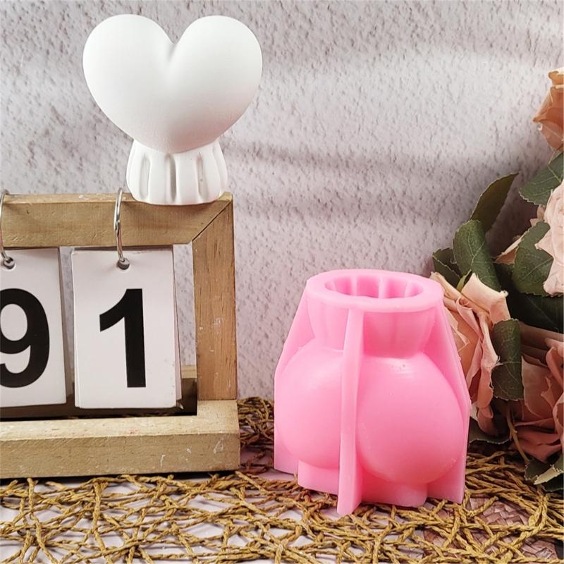 Cute Candle Mold,Love Balloon Silicone Mold for Candle Making Candle Mold for Diys Handmade Soap,Aromatherapys Candle