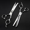 6.5-Inch Round-Head Hairdressing Scissors: Straight Shears for Bangs & Baby Hair