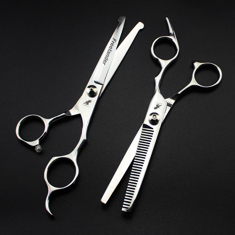 6.5-Inch Round-Head Hairdressing Scissors: Straight Shears for Bangs & Baby Hair