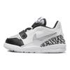 Air Jordan Legacy 312 Low TD Bianco Grigio Lupo Scarpe da Ginnastica per Bambini Nere CD9056-105