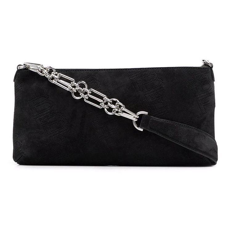 

By Far Holly Series Zipper Vintage Calfskin Underarm Shoulder Bag Women bags Black 21FWHOLLSBLPFLLAR Basic Set (Bag+Dust Bag)