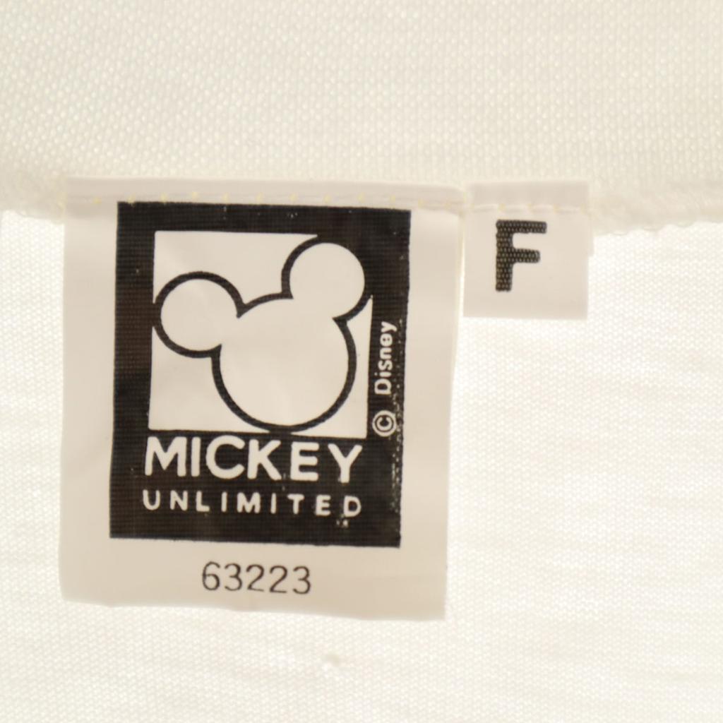 MICKEY UNLIMITED Mickey Mouse Print Short Sleeve T-shirt F Disney Unisex Women Used