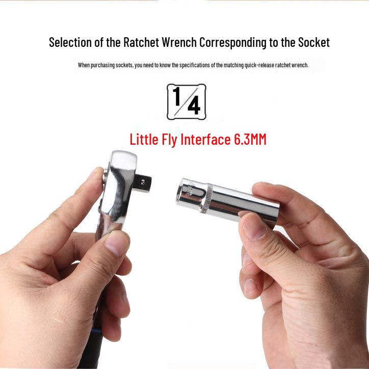 53-Piece Auto Repair Tool Set: Manual Socket & Hardware Combo Gift