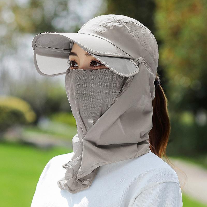 

Однотонные регулируемые съемные летние солнцезащитные шляпы для женщин, кепка с защитой от ультрафиолета, спортивная шляпа с широкими полями для активного отдыха as the picture