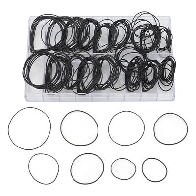 180pcs O Ring Watch Back Gasket 18 Sizes Watch Back Cover Sealing Ring O Ring Rubber Washer for Watch Repair