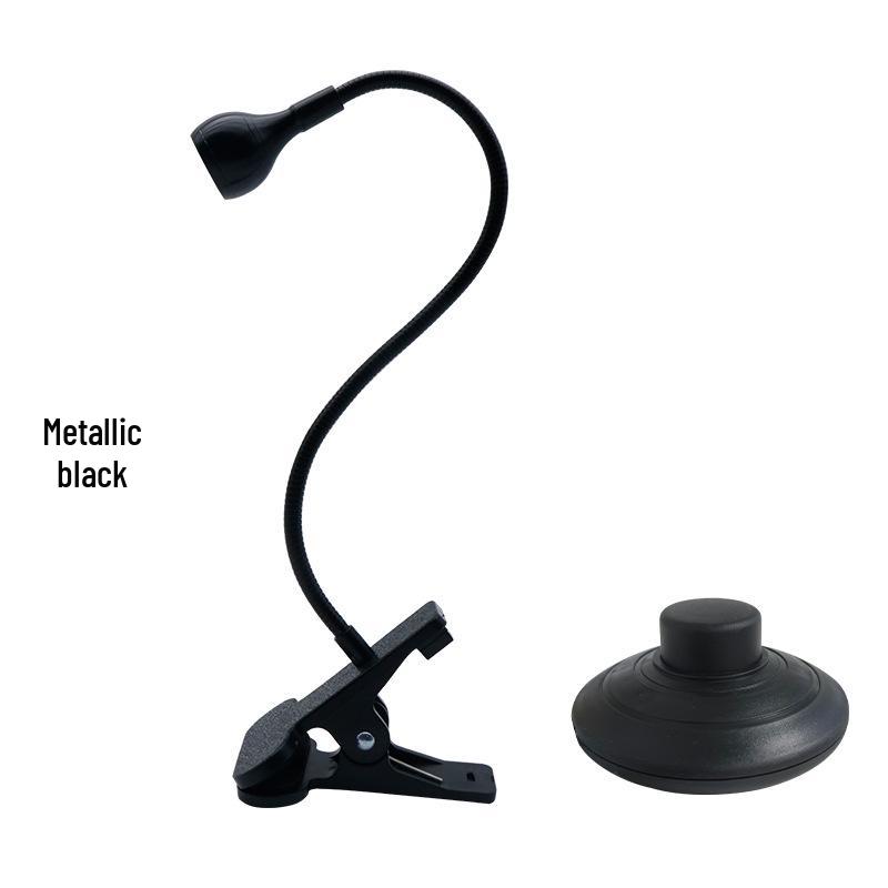 Foot-Controlled LED Gooseneck UV Nail & Phone Repair Lamp
