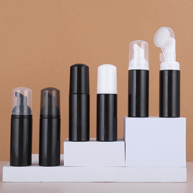 30ml Black Facial Cleanser Foaming Mousse Bottle