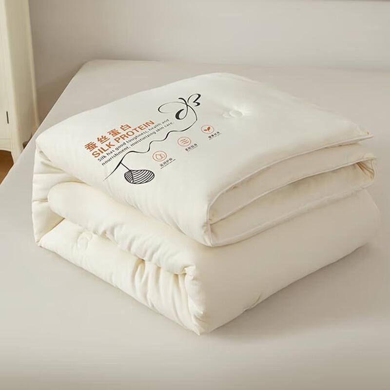 Muji Style Double Silk Protein All-Season Quilt