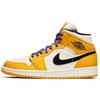 Air 1 Mid Lakers Vīriešu Kedas Zelta University-Gold Pale-Ivory-Court-Purple-Black 852542-700