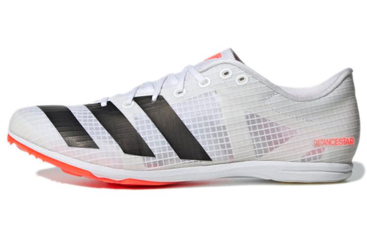 Adidas Distancestar Spikes  White Black Orange  FY4094 44