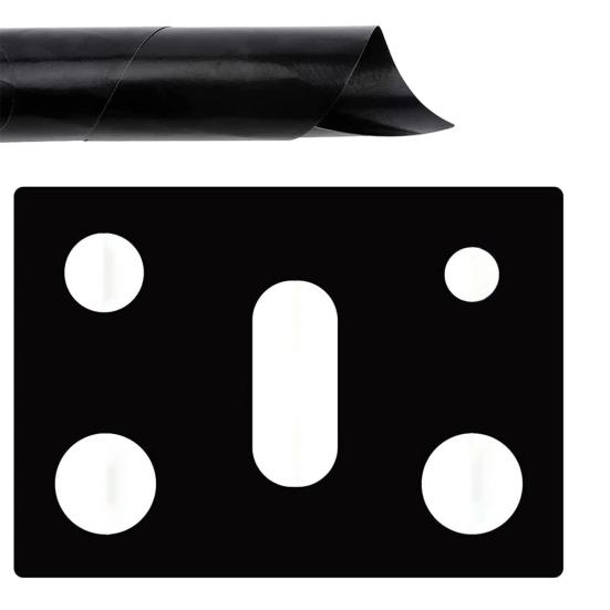 1 sett Oljebestandig Gjenbrukbar Nyttig myk komfyrbeskyttermatte koketoppdeksel