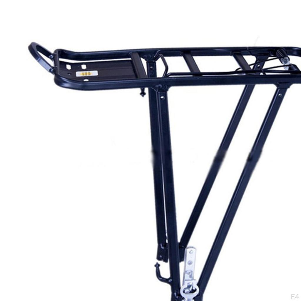 Bicycle Luggage Rack, Rear Seat Easy to Install Rack Mount for Road