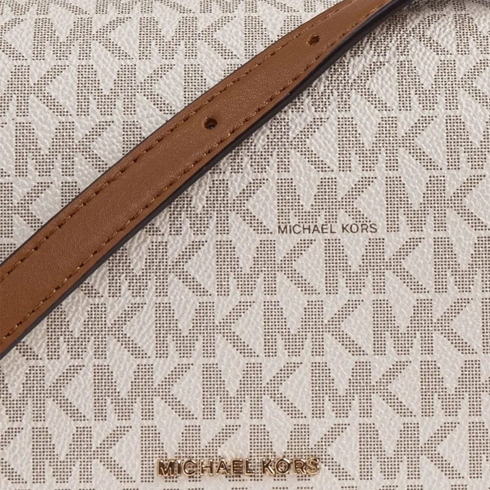 MICHAEL KORS Lydia PVC Crossbody Bags Small Women's Ecru 32S5GL0C1B-CREAM